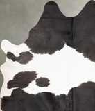 Black and White Cowhide Rug #B29474