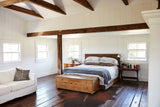 Brown with Red Cowhide Rug #B2947