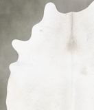 Light Grey Cowhide Rug #B29498