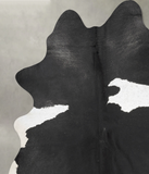 Black and White Cowhide Rug #B29558