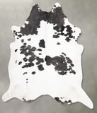 Black and White Cowhide Rug #B29570