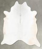 Light Grey Cowhide Rug #B29575