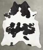 Black and White Cowhide Rug #B29580