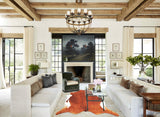 Brown and White Regular Cowhide Rug #B2959