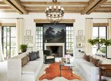 Brown and White Regular Cowhide Rug #B2963