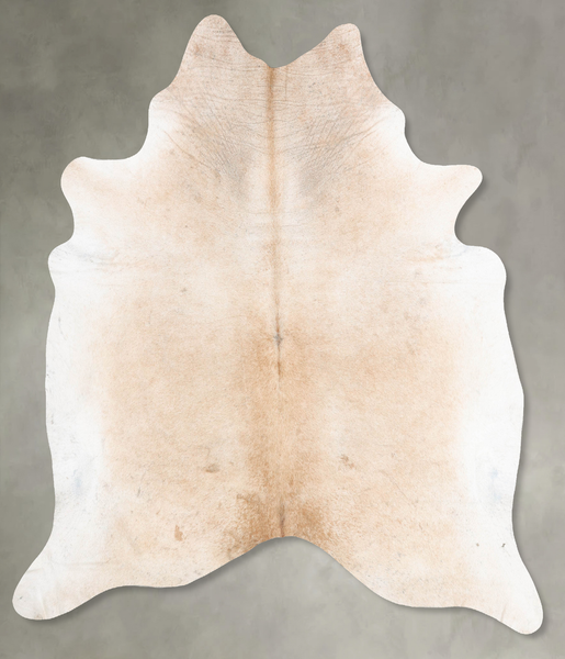 Grey with Beige Cowhide Rug #B29670
