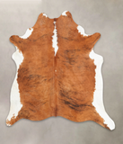 Medium Brindle Cowhide Rug #B2973