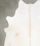 Ivory with Beige Cowhide Rug #B29748