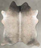 Grey with Beige Cowhide Rug #B29828