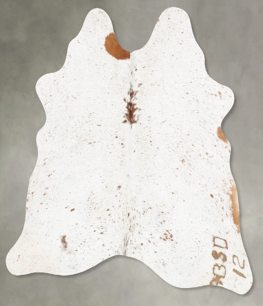Salt and Pepper Brown Cowhide Rug #B29929