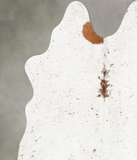 Salt and Pepper Brown Cowhide Rug #B29929