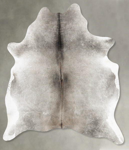 Grey with Beige Cowhide Rug #B29976