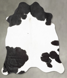 Black and White Cowhide Rug #B30004