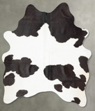 Black and White Cowhide Rug #B30032