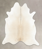 Ivory with Beige Cowhide Rug #B3012