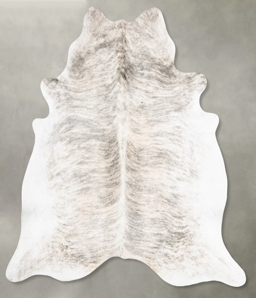 Grey Brindle Cowhide Rug #B30126