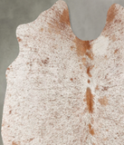 Salt and Pepper Brown Cowhide Rug #B30142