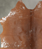 Salt and Pepper Brown Cowhide Rug #B30153