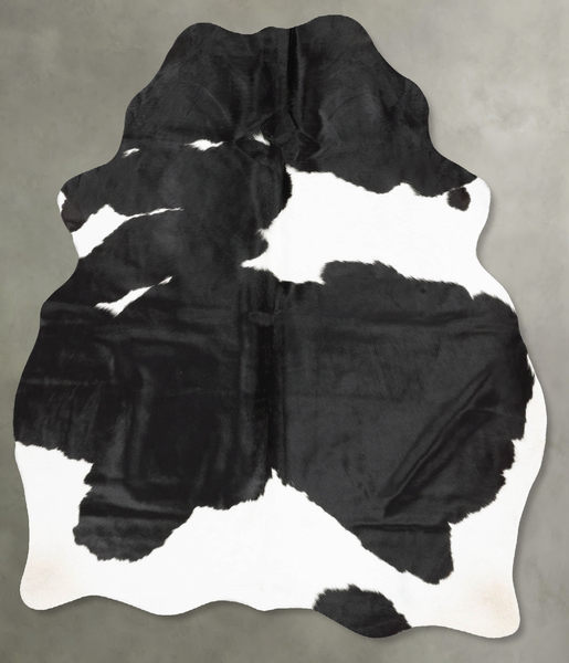 Black and White Cowhide Rug #B30190
