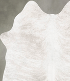 Light Grey Cowhide Rug #B30198