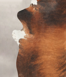 Medium Brindle Cowhide Rug #B3022