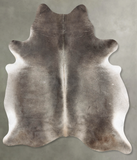 Medium Grey Cowhide Rug #B30324