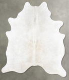 Grey with Beige Cowhide Rug #B30330
