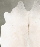 Grey with Beige Cowhide Rug #B30337
