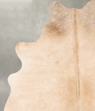 Beige Cowhide Rug #B30460
