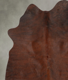 Dark Brindle Cowhide Rug #B30469