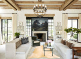 Beige Cowhide Rug #B3047
