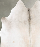 Grey with Beige Cowhide Rug #B30482