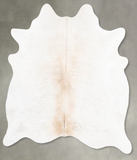 Ivory with Beige Cowhide Rug #B30560