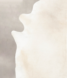 Ivory with Beige Cowhide Rug #B3061