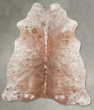Salt and Pepper Brown Cowhide Rug #B30652