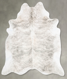 Grey Brindle Cowhide Rug #B30675