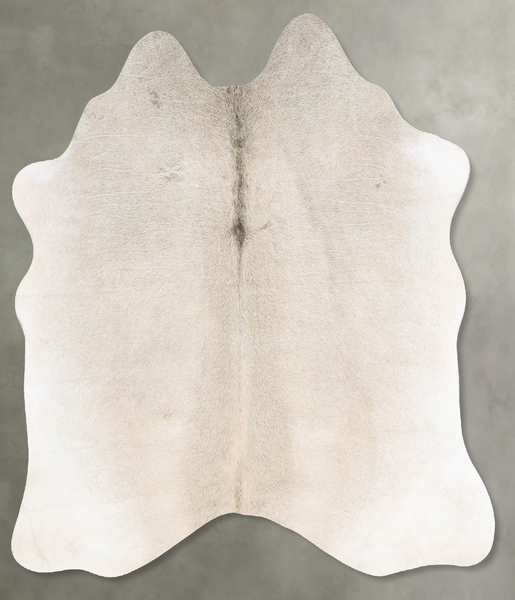 Grey with Beige Cowhide Rug #B30711