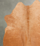 Solid Brown Cowhide Rug #B30747