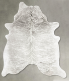 Grey Brindle Cowhide Rug #B30778
