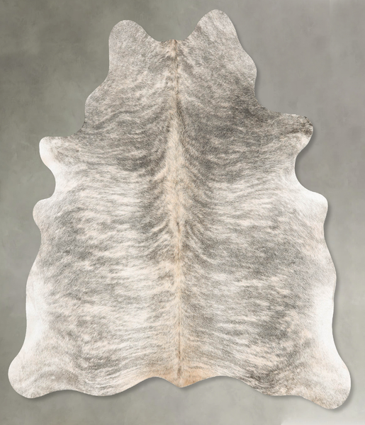Grey Brindle Cowhide Rug #B30810