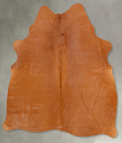 Solid Brown Cowhide Rug #B30868