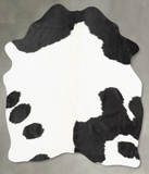 Black and White Cowhide Rug #B30987