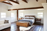 Ivory with Beige Cowhide Rug #B31012