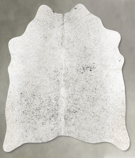 Salt and Pepper Black Cowhide Rug #B31191