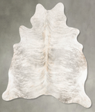 Grey Brindle Cowhide Rug #B31208