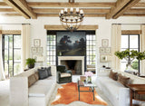 Solid Brown Cowhide Rug #B3138