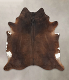 Chocolate Cowhide Rug #B3163