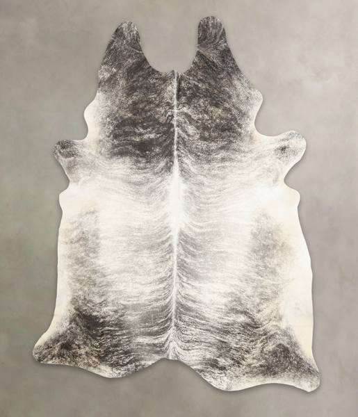 Grey Brindle Cowhide Rug #B3202