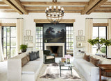 Grey Brindle Cowhide Rug #B3202