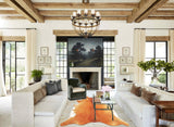 Brown and White Regular Cowhide Rug #B3222